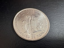 REPUBBLICA ITALIANA - 500 LIRE (1992) LORENZO DE MEDICI - 15g Argento