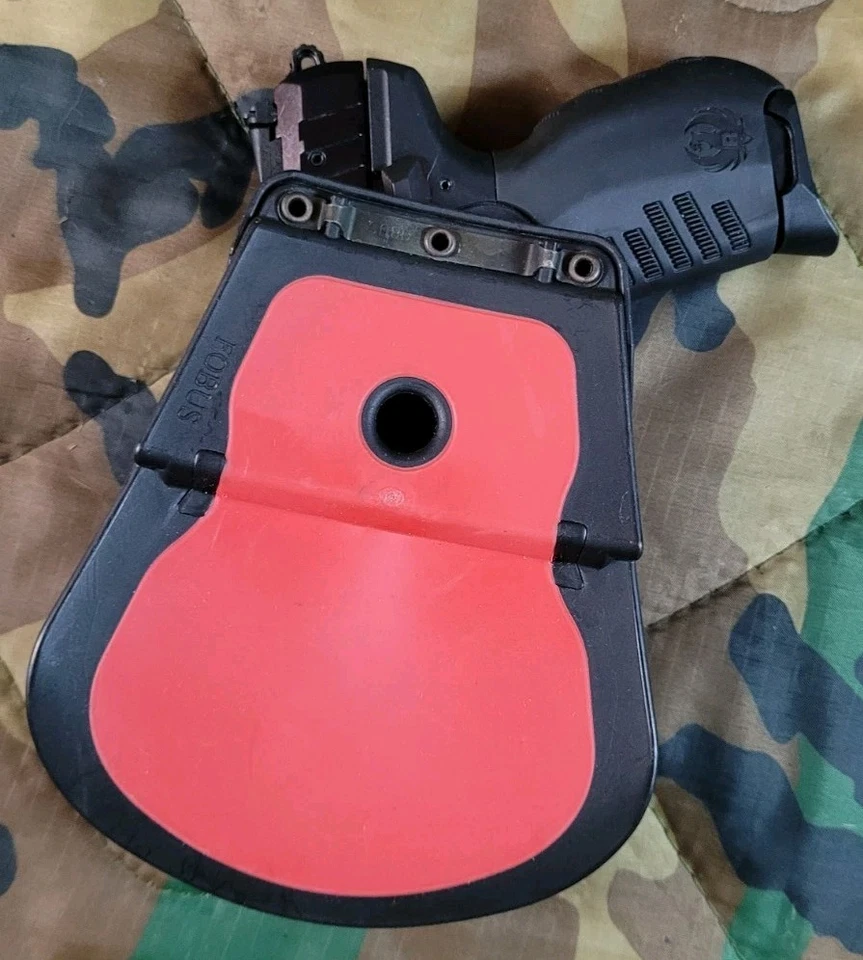 Fobus Ruger SR22 Right-hand Owb Paddle Holster Black Polymer - Image 3 of 4