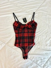 NWT Streetwear Society Mesh Sheer Bodysuit