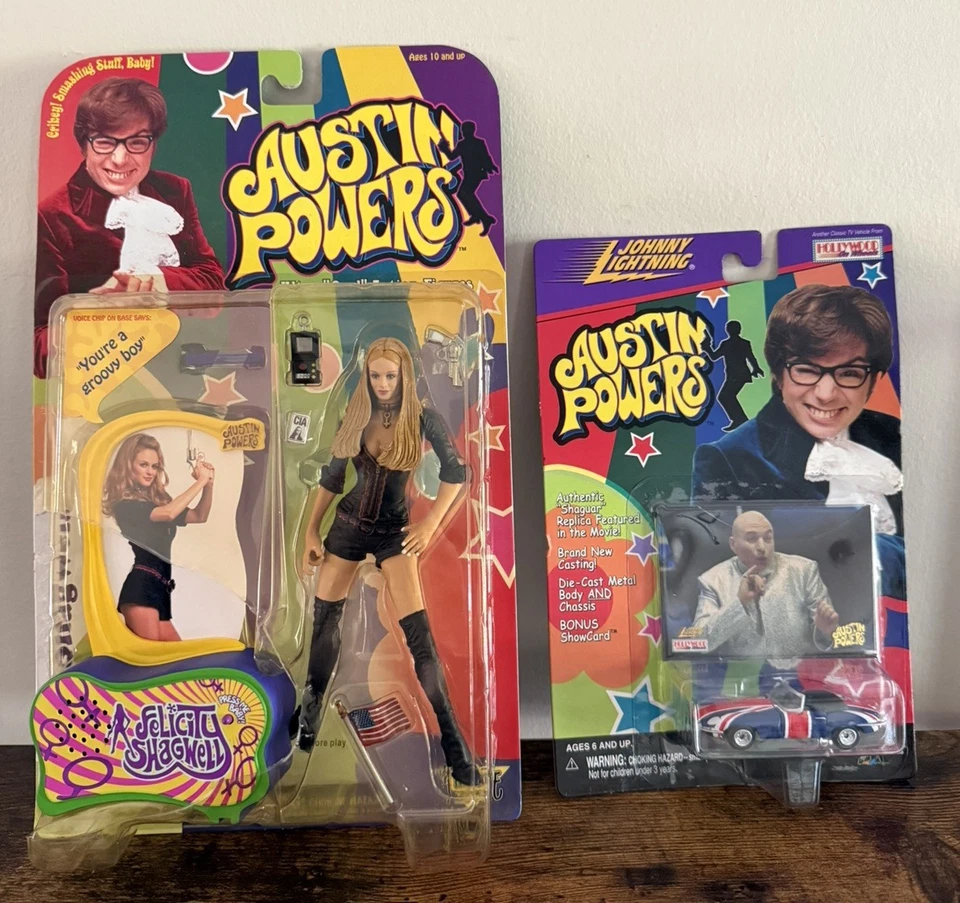 LOTE DVD McFarlane FELICITY SHAGWELL, coche, figura escocesa Foto 3 de 4