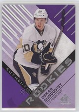 2016-17 SP Game Used Authentic Rookies Purple Oskar Sundqvist #173 df7