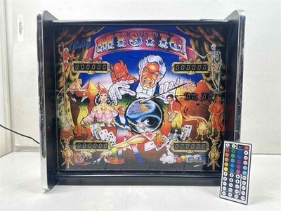 Williams Mystic Pinball Head 1980 Color Changing LED 15 x16  X 5 