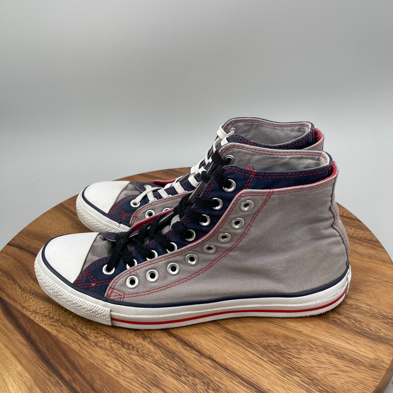 Converse CTAS Double Layer Shoes Mens Size 11 Gray Blue Skate Casual Sneakers thumbnail 3