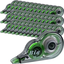 Yexiya 36 Pieces Correction Tapes Original Correction Wide Eraser Applicator ...