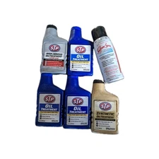 (5) STP Oil Treatment - 15 fl. oz & (1) Seafoam Spray Top Engine Cleaner Lube