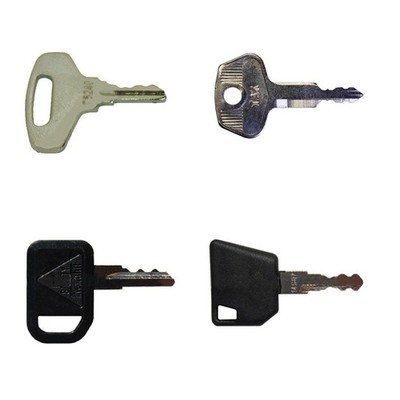 Ignition Key Set (6 Keys) Fits GEHL Heavy Equipment / Construction