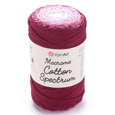 Yarnart Macrame Cotton Spectrum Multicolor Cord 246 Yards 80 Cotton 8.80 Oz
