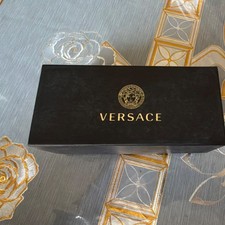 Versace 0VE2245 Gold Metal Full Frame Square Grey Gradient Men's Sunglasses