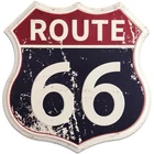 Route 66 Signs Vintage Road Signs High Way Metal Tin Sign for Wall Decor 12" ...