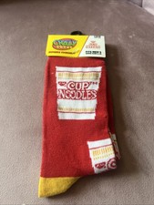 Nissin Cup Noodles novelty crew socks