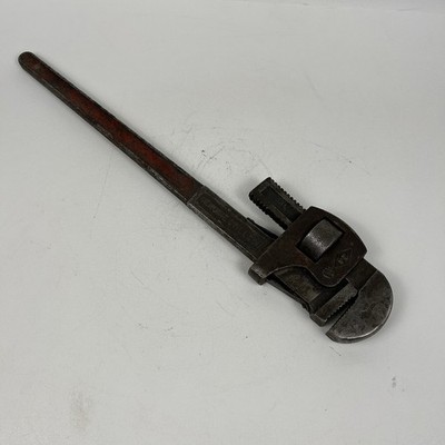 Vintage Genuine Stillson Walworth Pipe Wrench 24  Made In USA