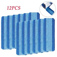 Image of 12x Microfiber Mop Pads For Bona Mop Hardwood Floors and Spray Mop Replacement