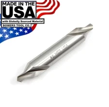 Norseman #6 Combined Center Drill Pilot Countersink 1/2" x 7/32 x 7/32 USA Made