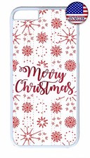 Christmas Snowflakes Pattern Gift Idea For Apple iPod 7 6 5 Hard Back Case Cover