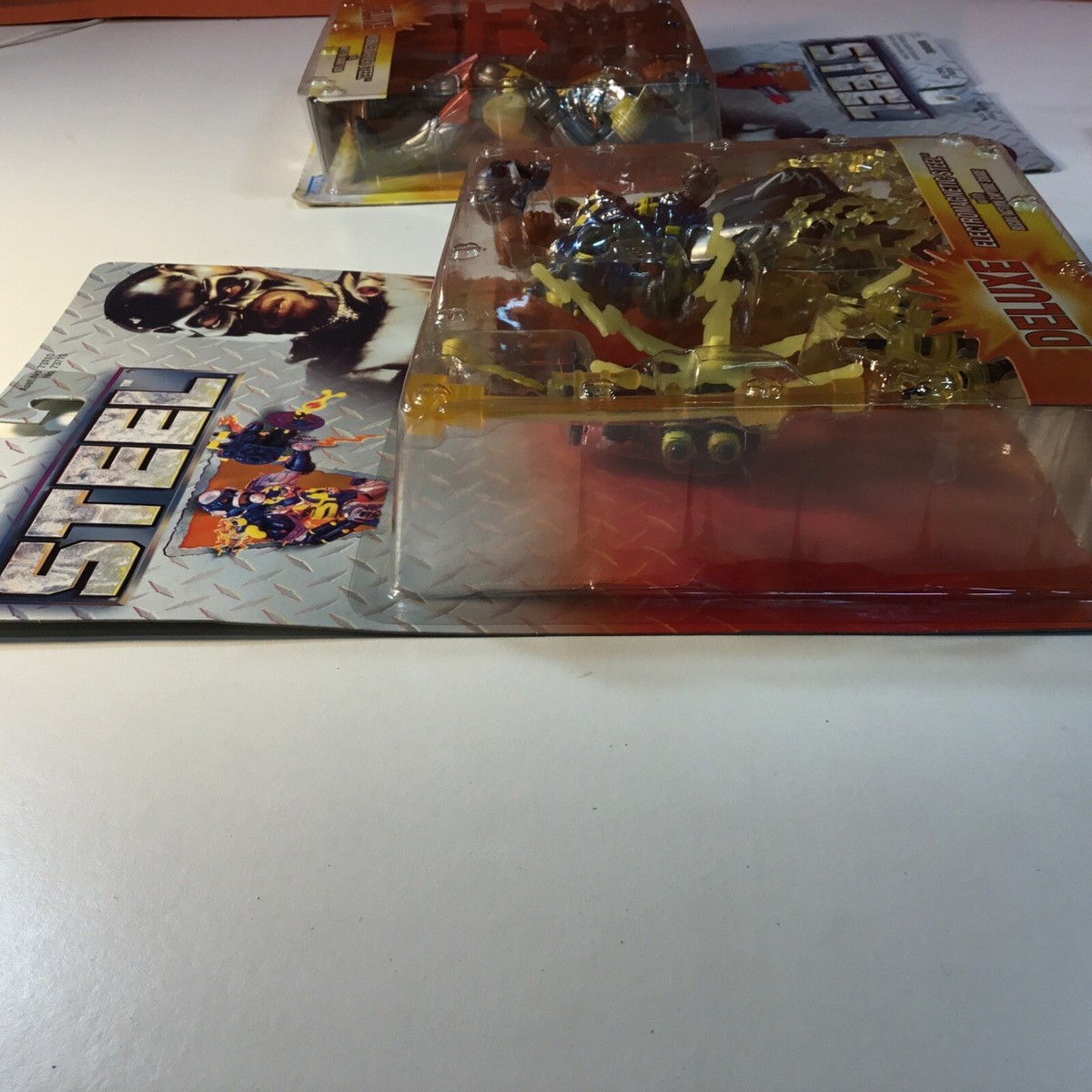 90s ケナー社製 バットマン ローグスギャラリー 8体セット Steel 1997 Kenner Assault Cycle With John Henry Irons Action