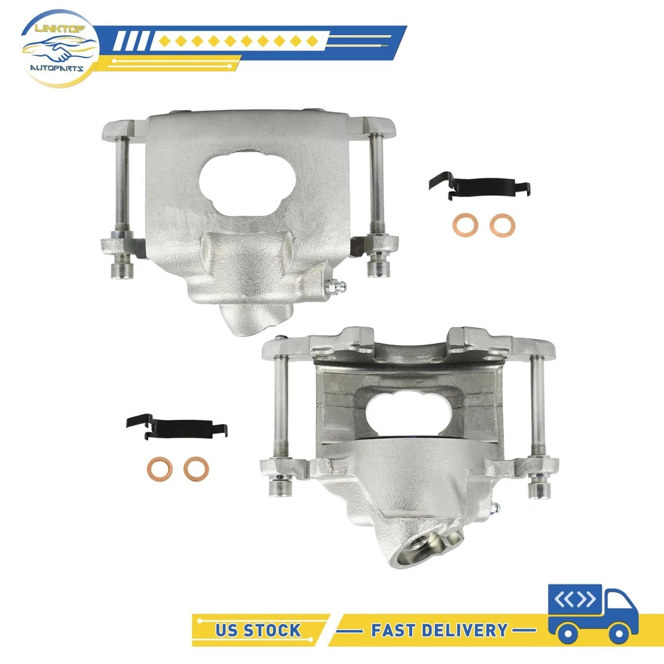 Par de pinças de freio dianteiras para Pontiac Grand Am 1973-1975 Grand Prix 1973-1976 - Imagem 4 de 4