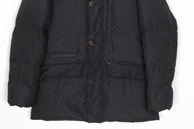 希少】 Marlboro Classics 本革切替 中綿ブルゾン L 黒 Vintage