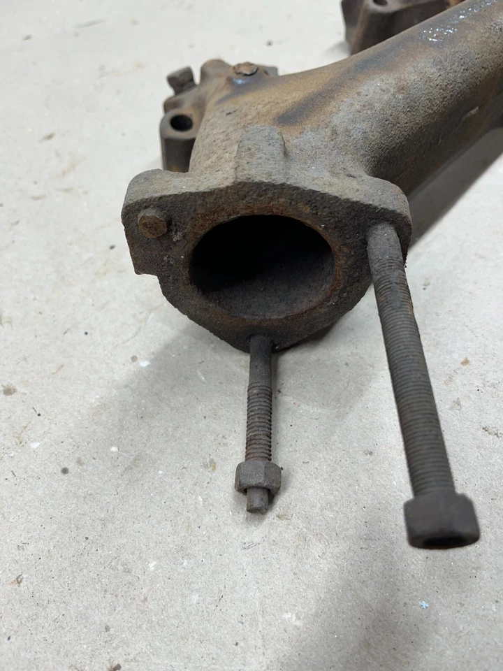 71 72 73 SBC Chevrolet C10 K10 Malibu 1970 bloque pequeño colector de escape 350 400 Foto 3 de 4