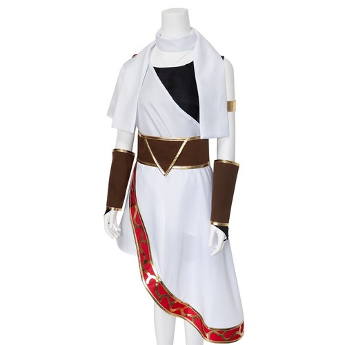Kid Icarus: Uprising Angel Pit Cosplay Costume Game White Outfit Halloween - Picture 5 of 6
