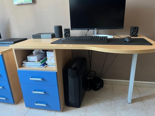 Camera da letto per ragazzi completa – Letto a ponte doppio, armadi, scrivania. - Foto 3 di 9