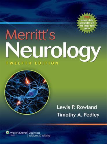 Merritt's Neurology 2009 Hardcover, Revised 12th Edition Rowland Pedley - Picture 1 of 1