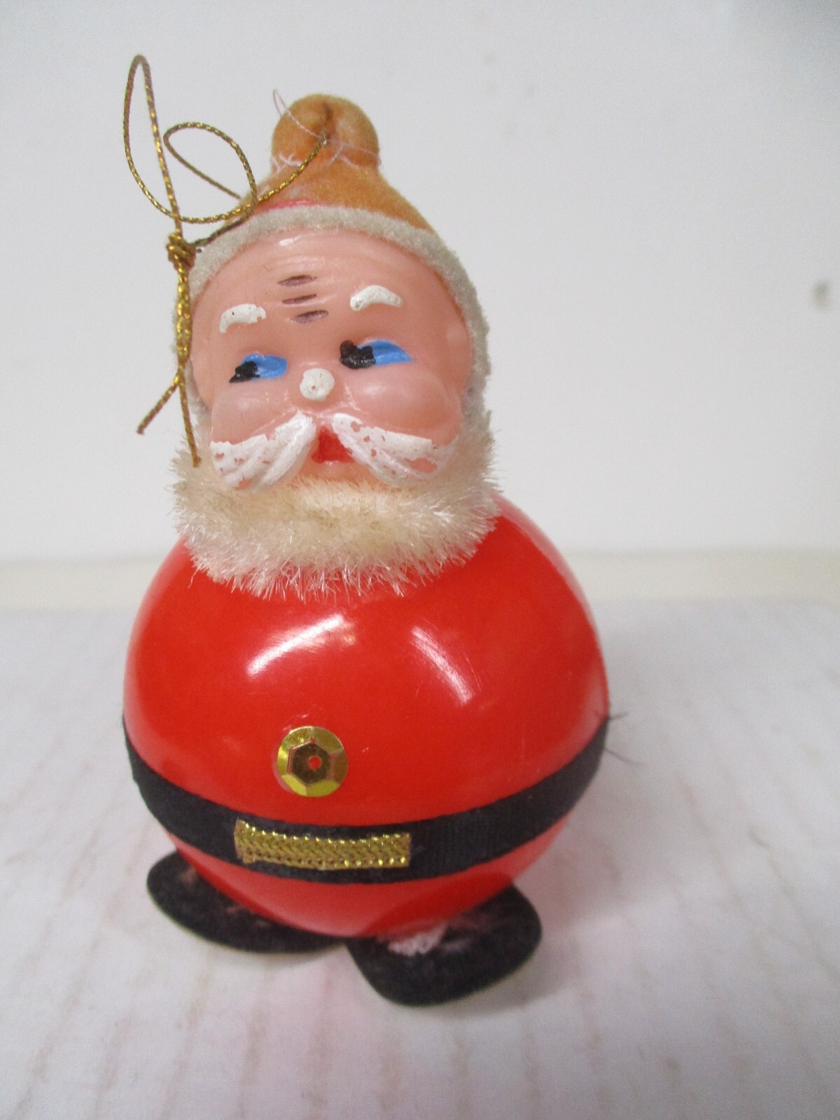 Unusual Vintage Japan Christmas Santa Claus Ornament