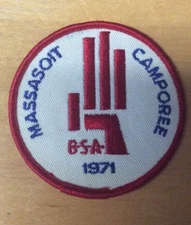 BSA MASSASOIT CAMPOREE 1971