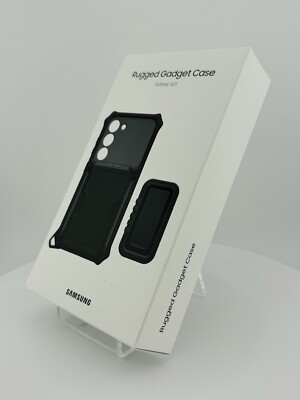 Original Samsung Galaxy S23 Rugged Gadget Case Cover Hülle EF-RS911CB Schwarz