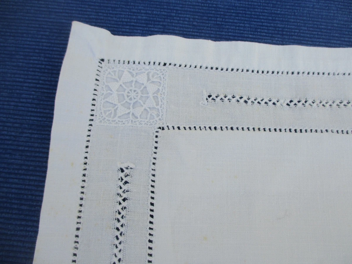 4 Taies D'oreiller Vintage Yorktown – Toile Aïda 14ct Pour Point De Croix, NEUF