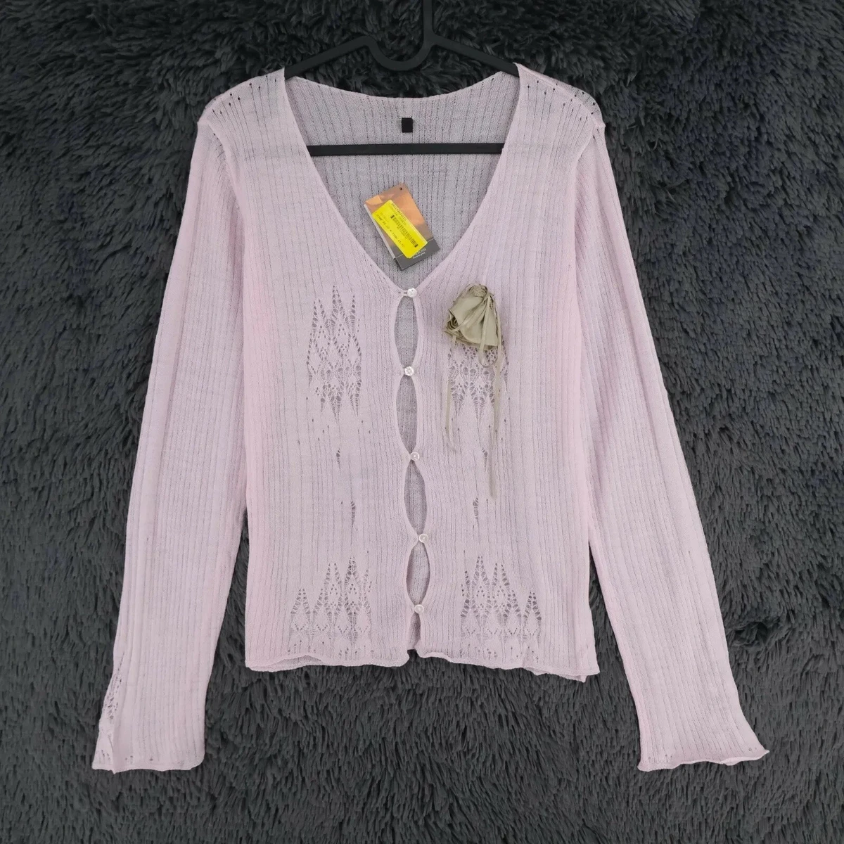 Cardigan Femme Szen - Couleur Rose - Neuf Avec étiquettes - Voir Description Pour Détails (taille, Matière, Etc.)