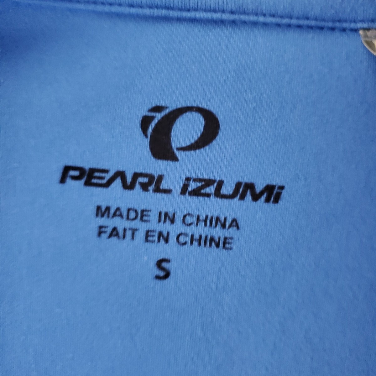 Maillot Cycliste Pearl Izumi Femme – Taille M – Bleu, Manches Courtes, Poches