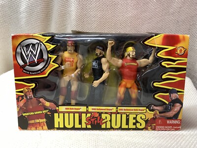 WWE Hulk Still Rules フィギュアセット　Jakks Jakks WWE WWF Hulk Still Rules Figure Set 1984, 1996 & 2002