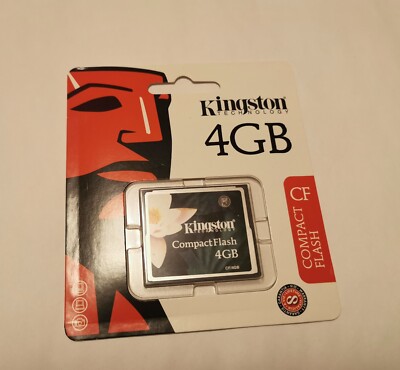 Kingston 4 GB CF/4G Compact-Flash-Karte