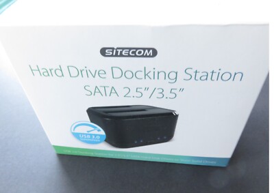 Sitecom HDD Docking Station SATA 2,5'' / 3,5'' - Boxed, adapter, manual - USB3.0