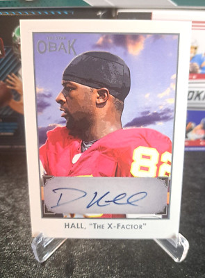 2011 TRI-STAR Obak - Autographs Dante Hall #A18 /100 (AU) ... THE X-FACTOR