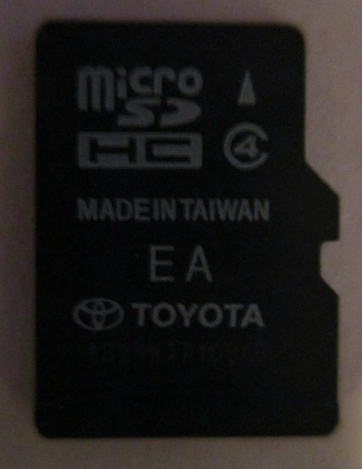 14 15 16 Toyota Camry Highlander Tundra Navigation Micro SD Card Map 86271-0E183 - Image 3 of 3