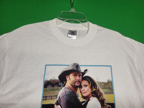 Tim McGraw Faith Hill Tour Adult Large White Shirt Soul 2 Soul II 2006 Country - Picture 7 of 16