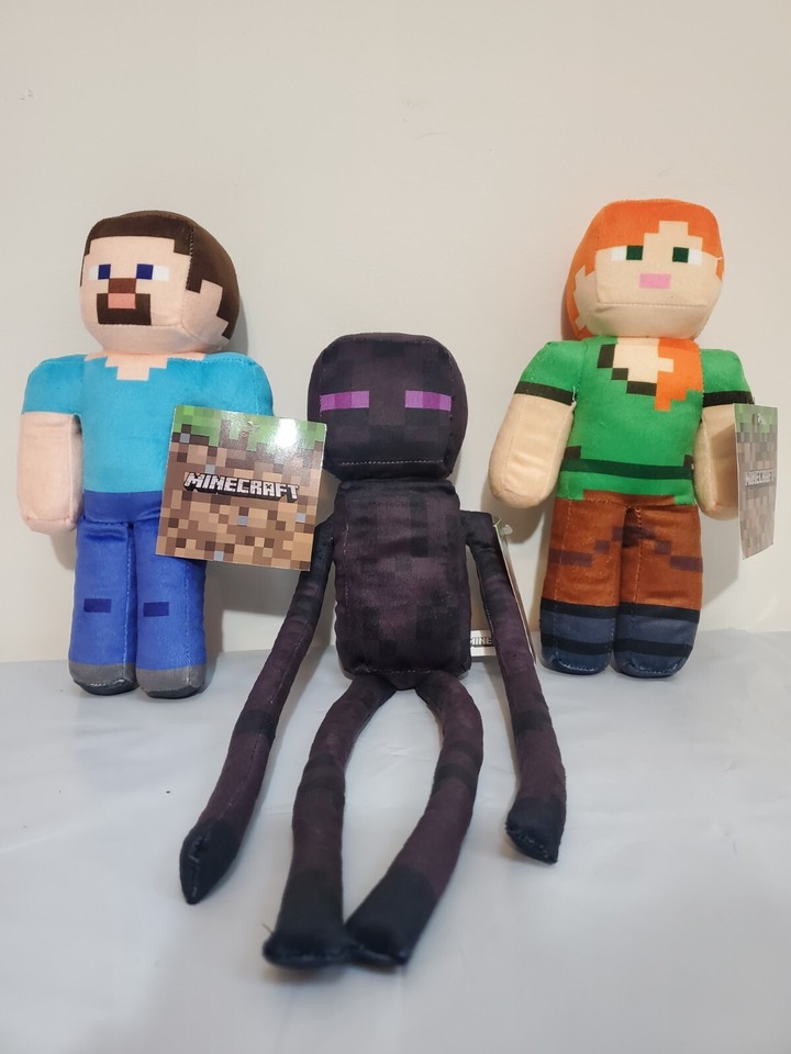 Minecraft Plush Toys Stuffed Animal Doll Soft Plush Mojang New With Tag ...