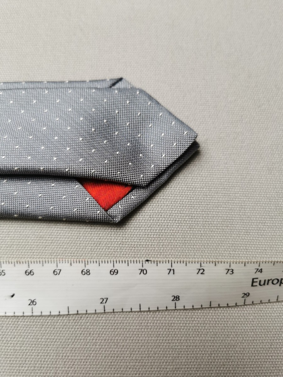 Cravate Paul Smith étroite 6 Cm - Soie 100%, Rayures Diagonales Mauve, Made In Italy