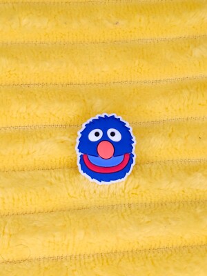 Childhood Characters Grover shoe Shoe Charm   Fan Gift -Inspired Accessory