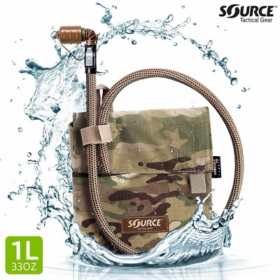 Source Tactical Kangaroo 1-Liter Collapsible Canteen Hydration