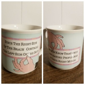 Vintage Lefty S Coffee Mug Left Hand Right Mind Japan Recycled Paper Products Ebay Vintage Lefty S Coffee Mug Left Hand Right Mind Japan Recycled Paper Products Ebay