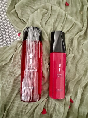 LebeL IAU Cleansing Relaxment Shampoo 200 ml & IAU Essence Forti