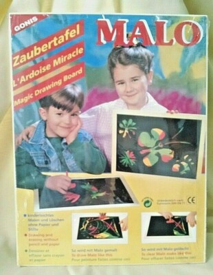 MAGIC DRAWING BOARD NEW MALO WONDERFUL WORLD GONIS GERMANY ART 300 SEALED CHILD.