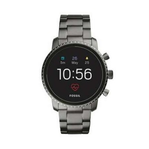 Fossil Gen 4 FTW4012P Explorist HR Stainless Steel Smartwatch - Smoke