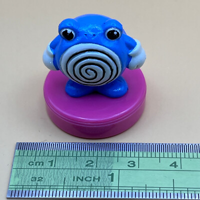 Poliwhirl Pokemon Mini Stamp Figure Pocket Monsters Nintendo Anime