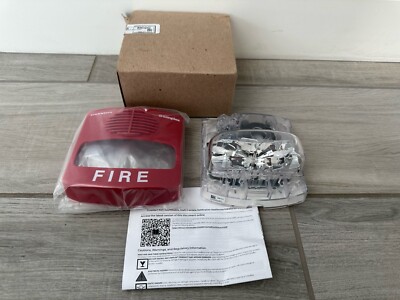 NEW Simplex 4906-9127 Wall Horn Strobe Red Fire Alarm FREE SHIPPING !!!