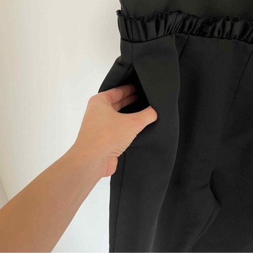 NEW Ted Baker Liayla Ruffle Trim Ankle Grazer Jumpsuit - Picture 7 of 9