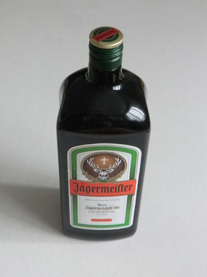 Jägermeister Dekoflasche Schauflasche nur DEKO (ohne Inhalt) ca. 1,75 l  NEU 