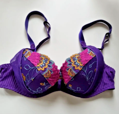 Aubade French Kiss In Paris Plunge Bra In Purple various sizes